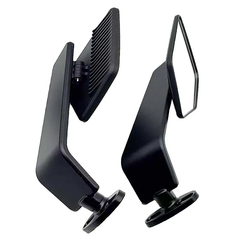 SUPAGP Aerodynamic Wing Mirror for Honda PCX160 – Forward-Mounted Aluminum Rearview, Sporty CNC Accessory, Adjustable Side Mirror